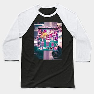 Street Tags Graffiti Pop Art NYC Baseball T-Shirt